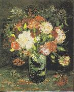 Vincent Van Gogh Vase with Carnations oil painting reproduction